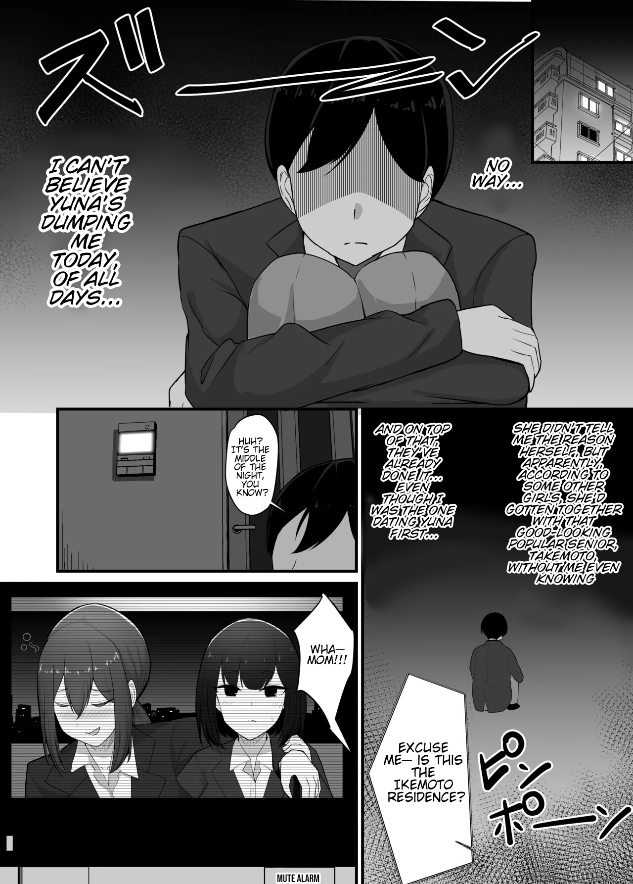 Hentai Manga Comic-Some dude stole my girl, so I blew off steam with my mom.-Read-11
